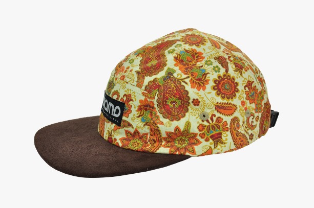 Boné Five Panel High Marrom